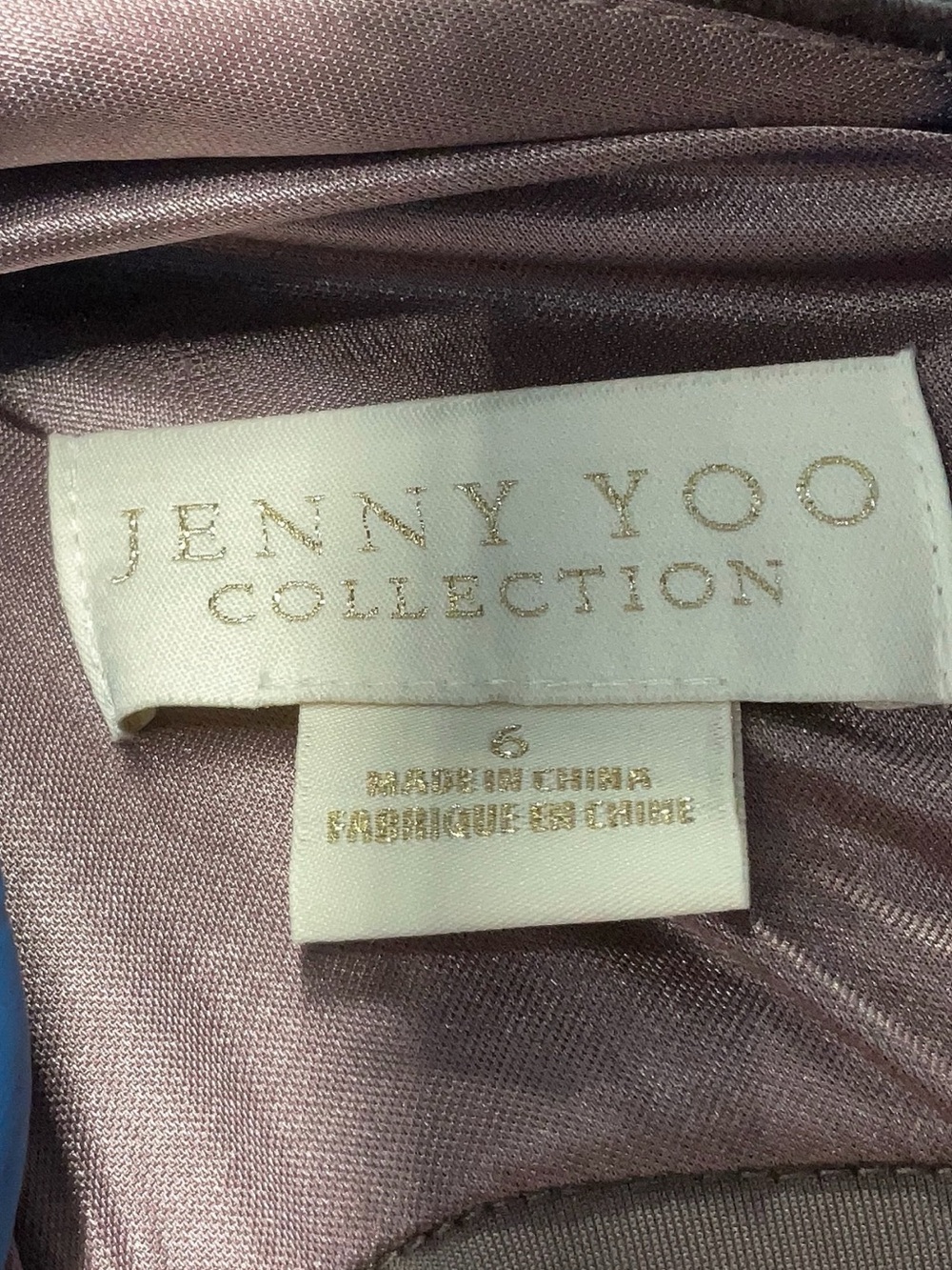 Jenny Yoo Collection Velvet Maxi Gown with Plunging V-Neck - Picture 7 of 11